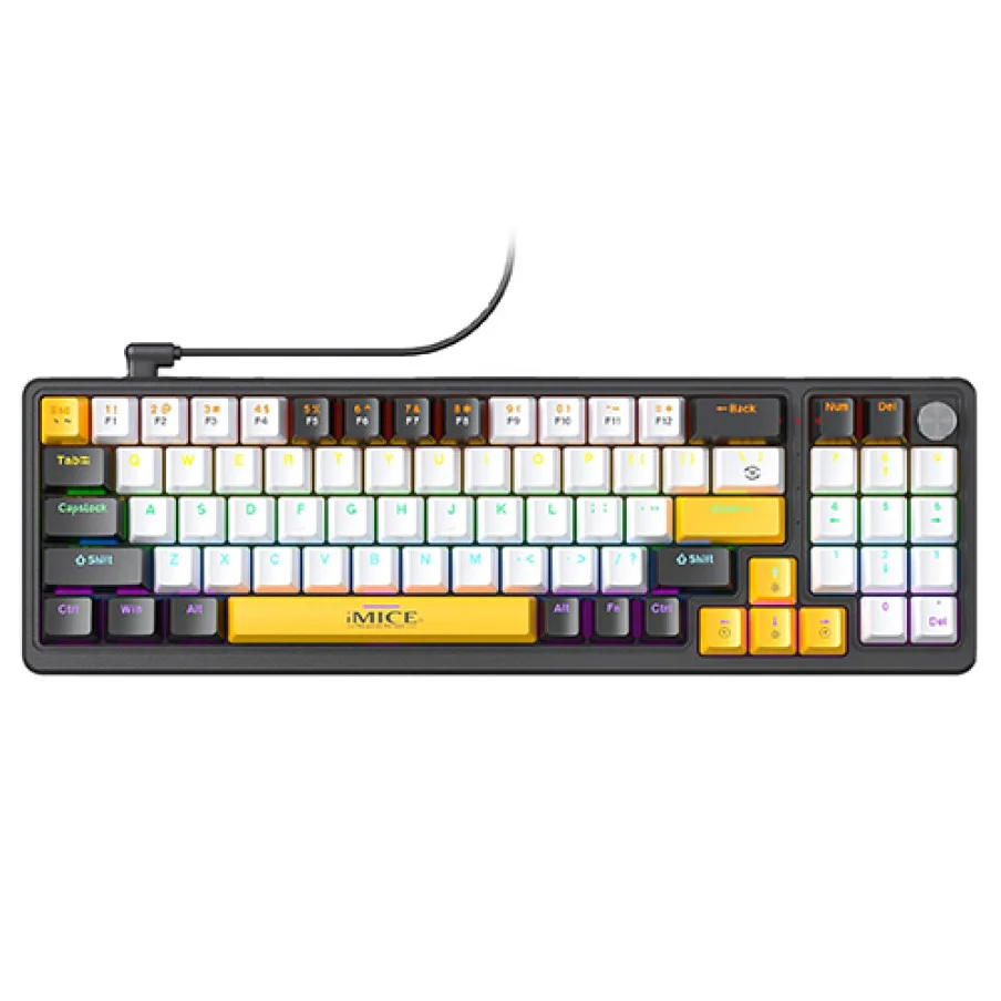 iMICE GK-100 Mechanical RGB Backlit Gaming Keyboard image 5