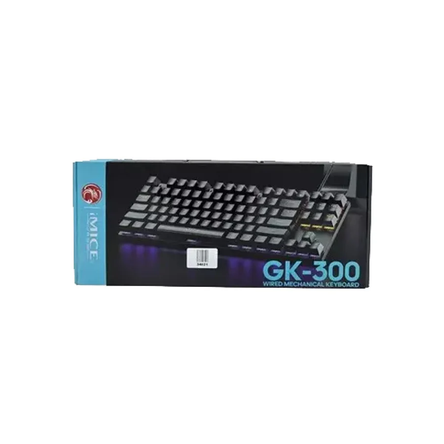iMICE GK-300 RGB Blue Switch Mechanical Keyboard image 2