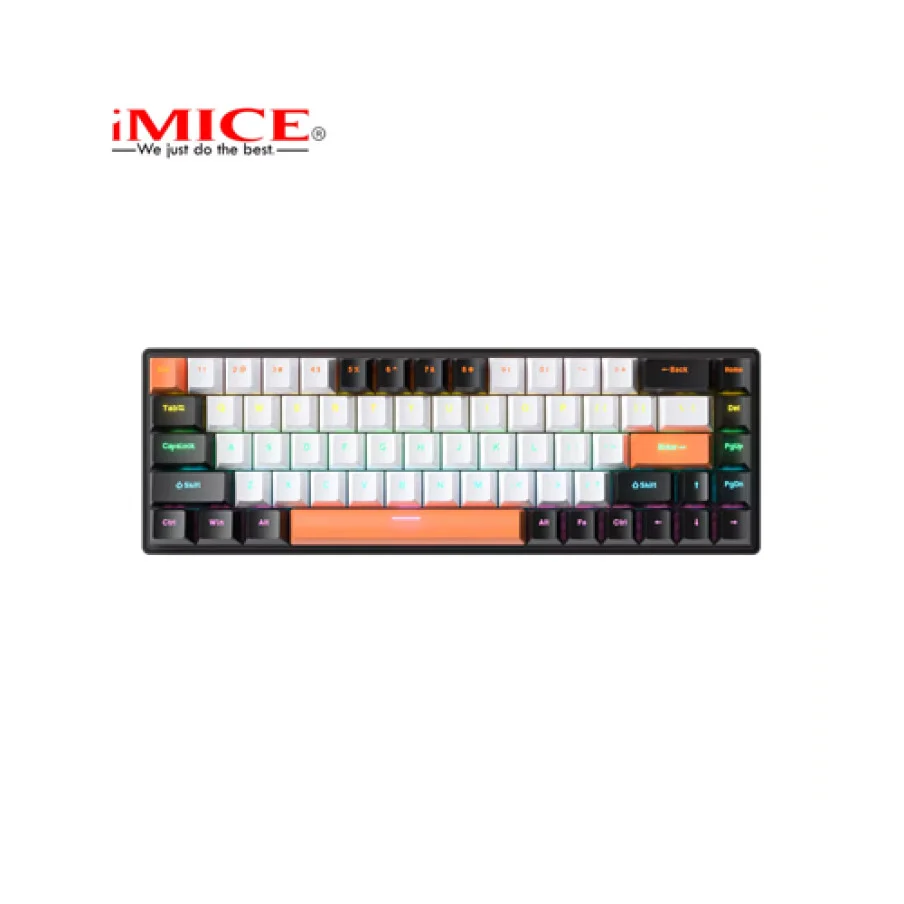 iMICE GK-690 LED Backlit Mechanical Gaming Keyboard image 2