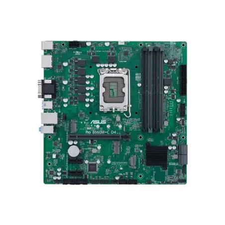 ASUS Technology Holland B.V. Pro B660M-C D4-CSM Placa Base MATX, Intel B660, LGA1700, DDR4, PCI 4.0, LAN Intel 1Gb Realtek 7.1 Surround, 2xM.2, 4xSATA 6GB/s, USB 3.2 Gen 1 Control Center Express