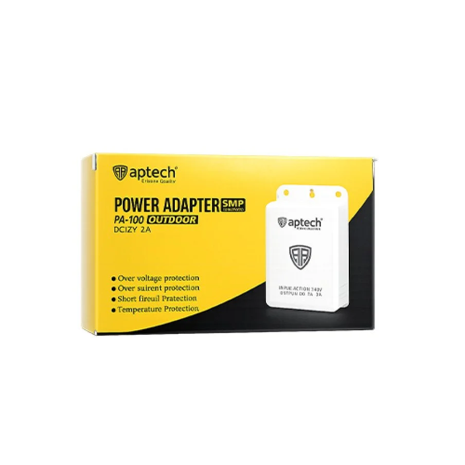 Aptech PA100 Pro Outdoor 12V 2A CCTV Camera Power Adapter image 2