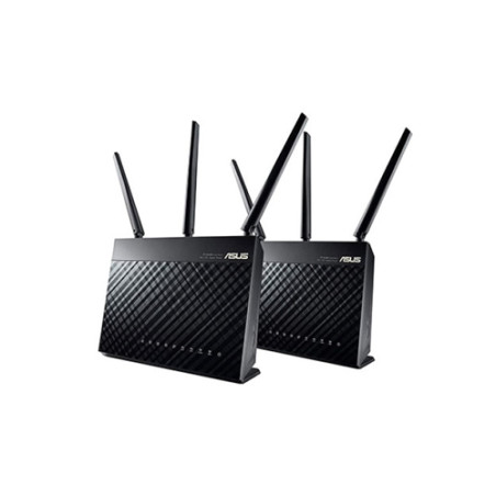 ASUS RT-AC68U AiMesh Dual Brand 3800MBPS Gigabit Wireless Router (2 pack)