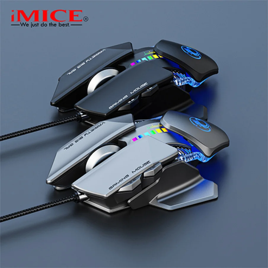 iMICE T-93 Programmable Metal RGB Gaming Mouse image 2