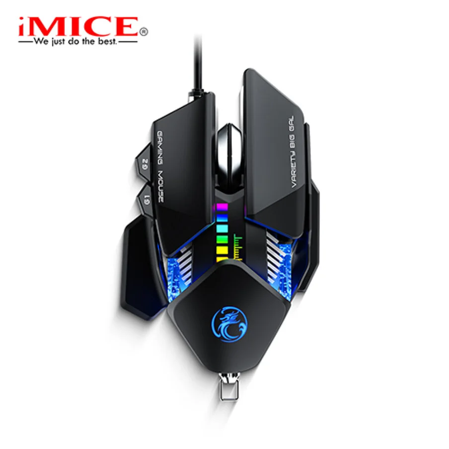 iMICE T-93 Programmable Metal RGB Gaming Mouse image 4